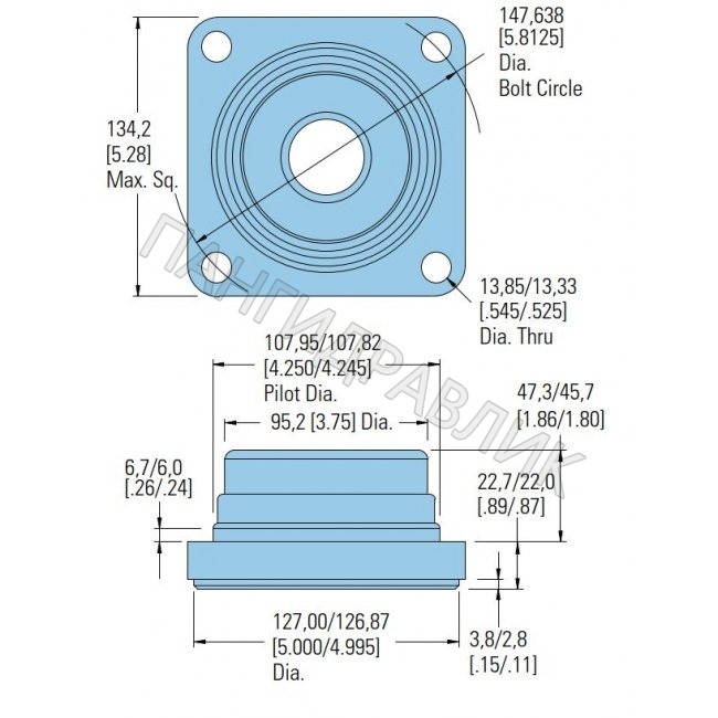 Гидравлический мотор Eaton Char-Lynn 105-1425-006
